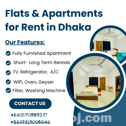3Bed Room Serviced Apartment RENT in Bashundhara R/A.
